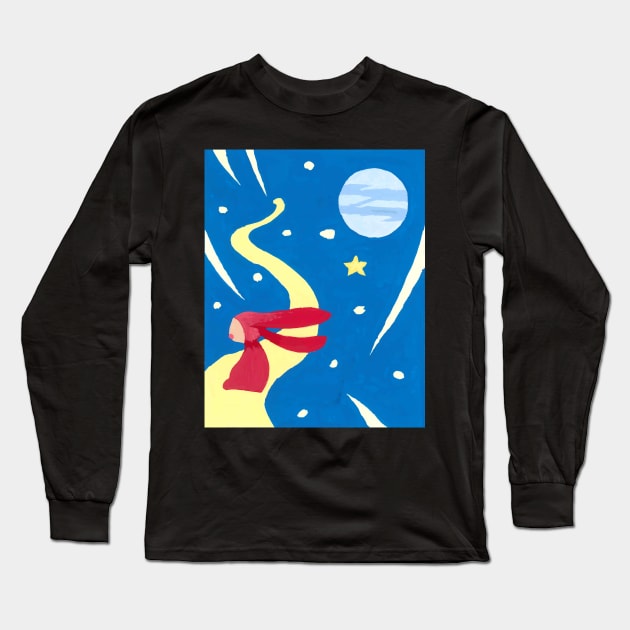 Universe Melodies Long Sleeve T-Shirt by T2winsdesign